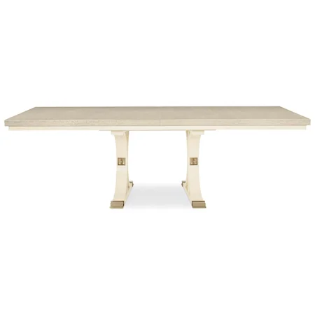 Toe the Line Rectangular Dining Table
